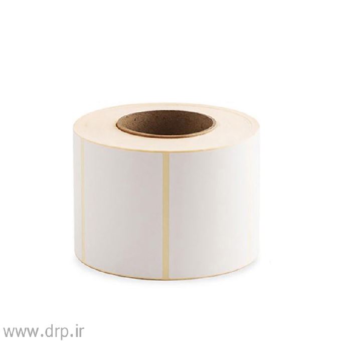 رول لیبل 125*95 تک ردیف 500 عدد PVC