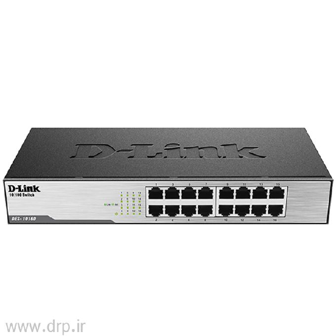 سوئیچ 16 پورت رکمونت دی لینک 100 مدل DES-1016D