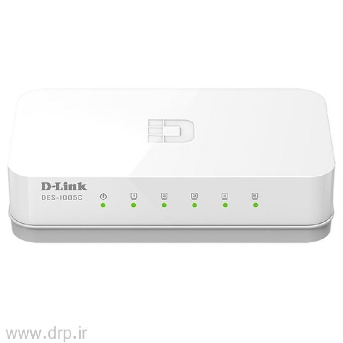سوئیچ 5 پورت دی لینک 100 مدل DES-1005C