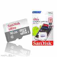 مموری میکرو اس دی سن دیسک 16گیگ 80MB