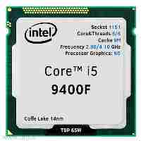 سی پی یو اینتل I5-9400F 2.9GHZ 1151 TRY 9MB