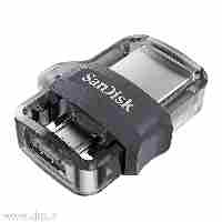 فلش مموری سن دیسک Dual Drive M3 ظرفیت16گیگUSB3