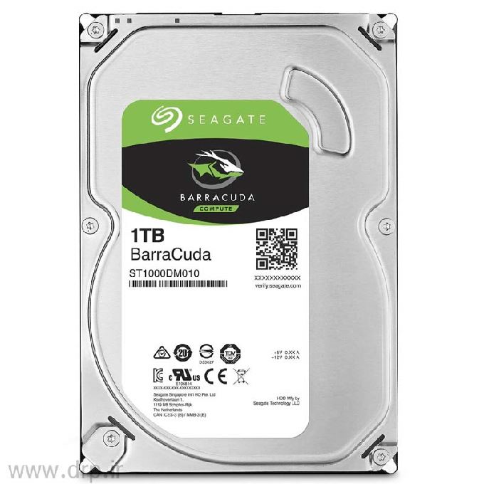 هارد اینترنال سیگیت BarraCuda ظرفیت 1 ترابایت