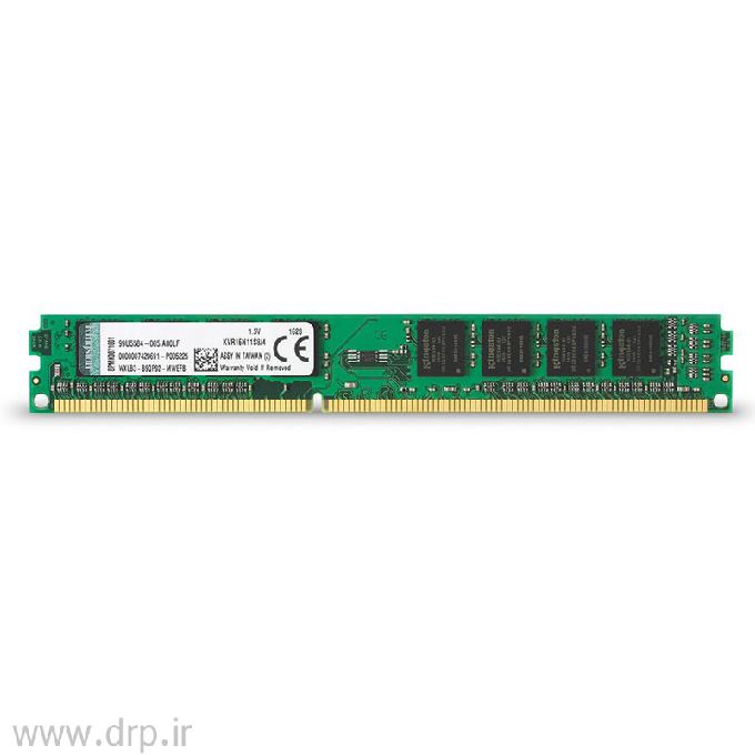 رم کامپیوتر کینگستون DDR3 1600MHZ ظرفیت 4گیگابایت