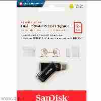 فلش مموری سن دیسک Ultra Dual Drive Go ظرفیت32گیگUSB3