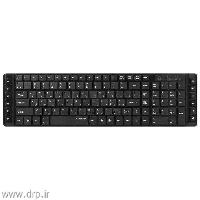 کیبورد با‌سیم گرین GK-301