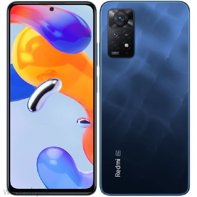 موبایل شیائومی Redmi Note 11 PRO 5G رم8حافظه 128گیگ آبی