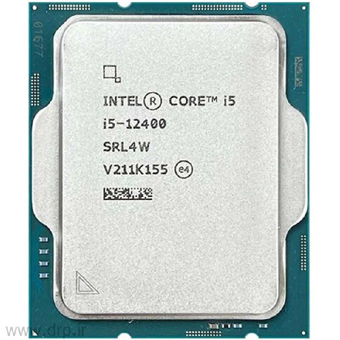 سی پی یو اینتل I5-12400 2.5GHZ 1700 TRY 18MB
