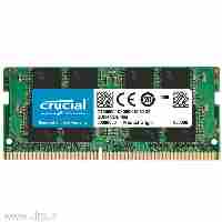 رم لپ تاپ کروشیال DDR4 3200 MHZ ظرفیت 8 گیگابایت