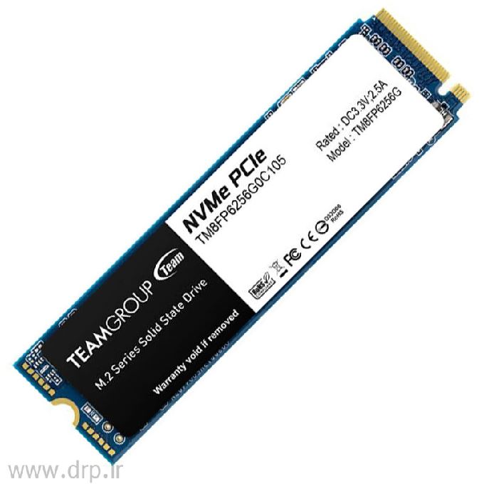 اس اس دی M.2 تیم  MP33 NVME ظرفیت256گیگابایت