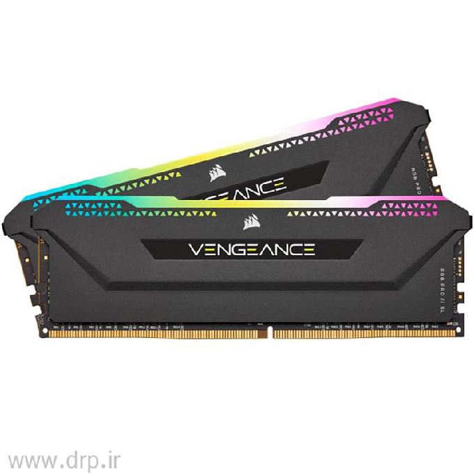 رم کامپیوتر کورسیرVengeance RGB Pro SL DDR4 3200MHZظرفیت32گیگابایت دوکاناله