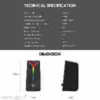 اسپیکر دو تکه فنتک GS301