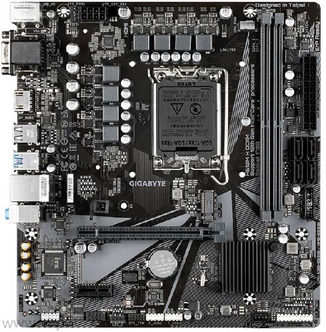 مادربرد گیگابایت H610M H DDR4