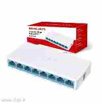 سوئیچ 8 پورت مرکوسیس 100 مدل MS108