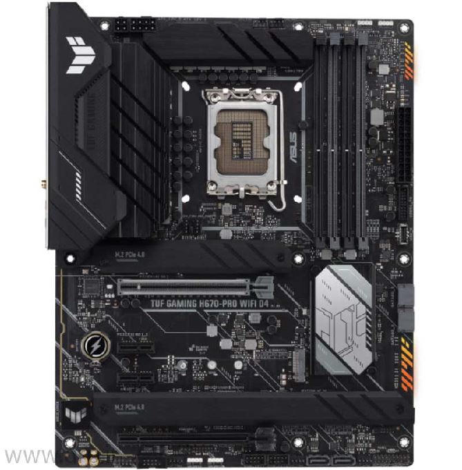 مادربرد ایسوس TUF GAMING H670 PRO WIFI DDR4