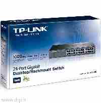 سوئیچ 24 پورت رکمونت تی پی لینک 1000 مدل TL-SG1024D