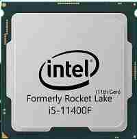 سی پی یو اینتل I5-11400F 2.6GHZ 1200 BOX 12MB