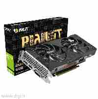 کارت گرافیک پلیتGTX1660TI DUAL 6G D6 192BIT
