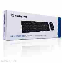 کیبورد و ماوس بی سیم مسترتک MK9600BW