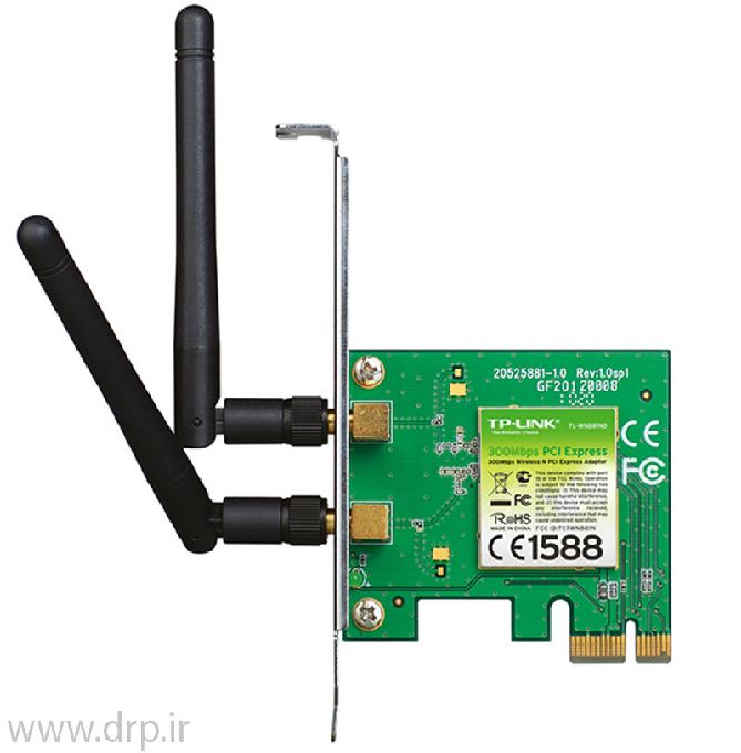کارت شبکه بی سیم PCI Express تی پی لینک TL-WN881ND