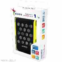 هارد اکسترنال ای دیتا HD720 ظرفیت 1 ترابایت مشکی