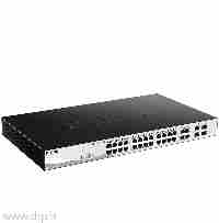 سوئیچ 28 پورت رکمونت گیگابیت دی لینک 100/1000مدل DES-1210-28