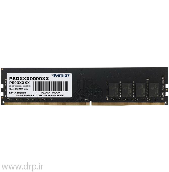 رم کامپیوتر پاتریوت Signature Line DDR4 3200MHZ CL22 ظرفیت8گیگابایت