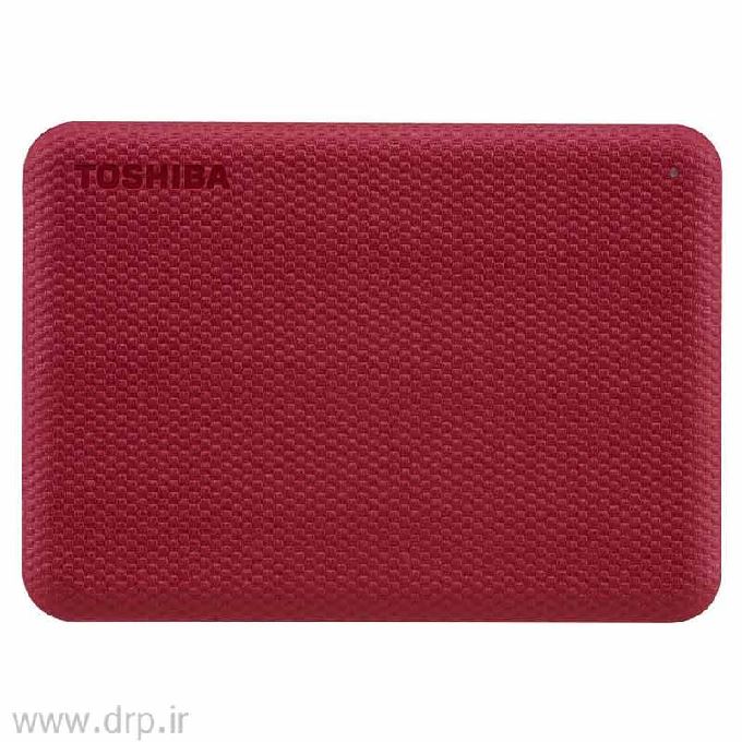 هارد اکسترنال توشیبا Canvio Advance ظرفیت 1 ترابایت قرمز