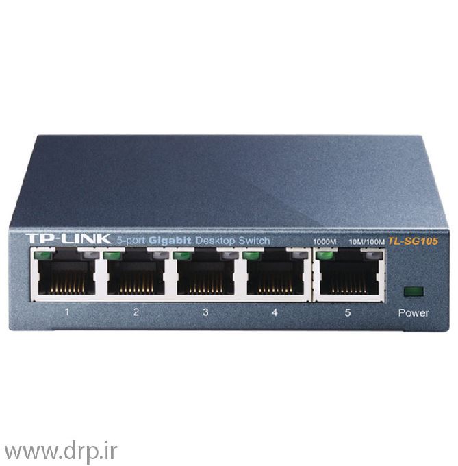 سوئیچ 5 پورت تی پی لینک 1000 مدل TL-SG105