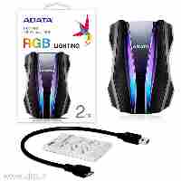هارد اکسترنال ای دیتا HD770G ظرفیت 2 ترابایت مشکی