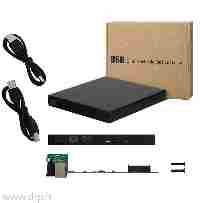 باکس اکسترنال دی وی دی اسلیم USB2