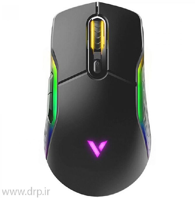 ماوس باسیم گیمینگ RGB رپو VT200 مشکی