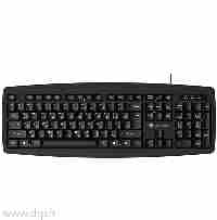 کیبورد باسیم لاجی کی مدل K113B مشکی