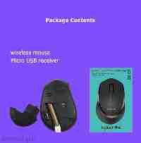 ماوس بی سیم لاجیتک M275 مشکی