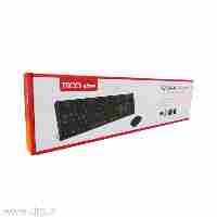کیبورد و ماوس بی سیم تسکو TKM7020W