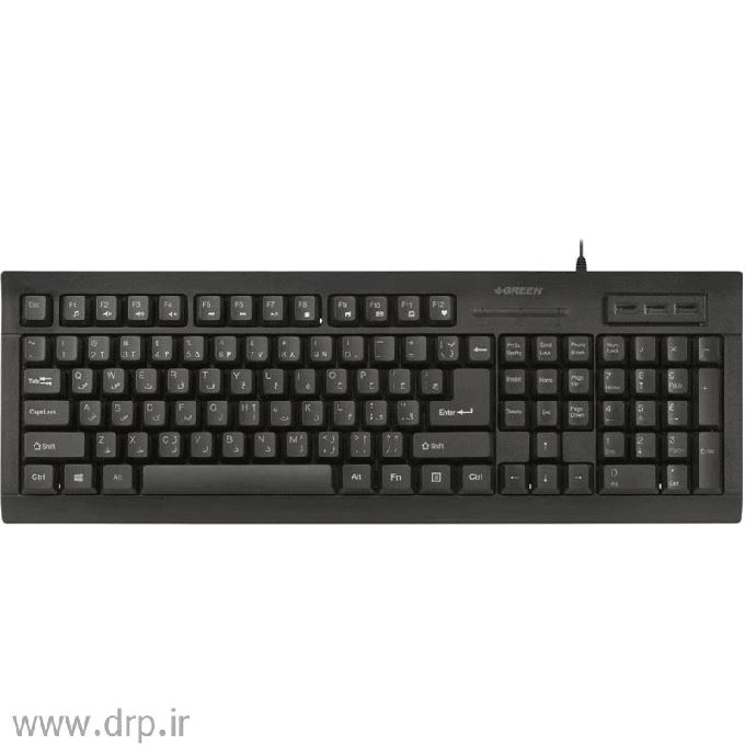 کیبورد با‌سیم گرین GK402